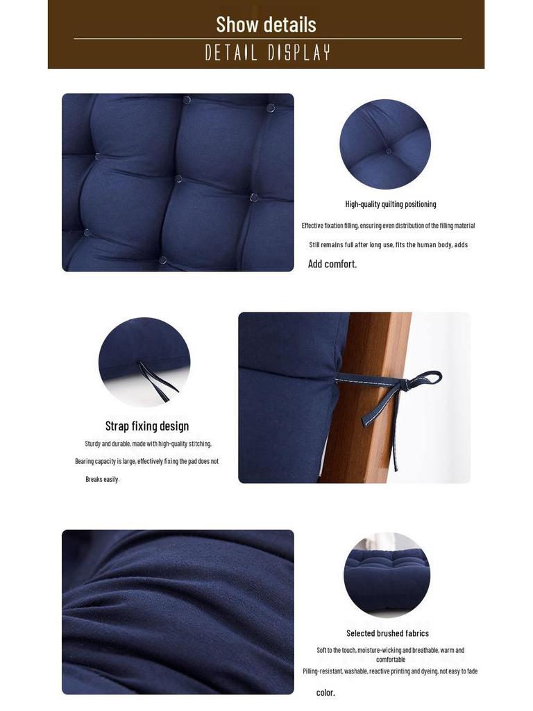 Thickened Cushion for Rocking, Rattan, or Sun Chairs