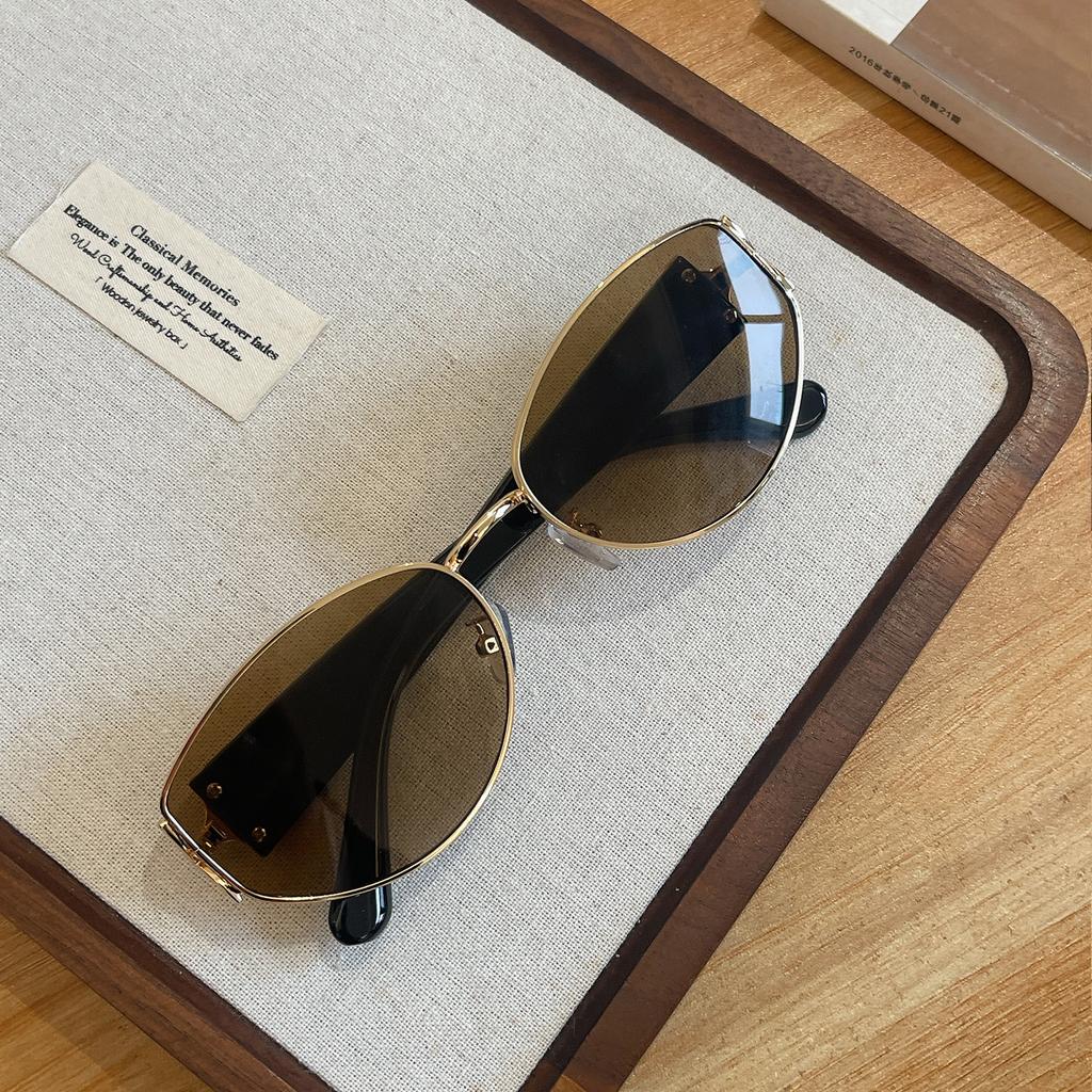 Brown Sunglasses For Women, Vintage Cat Eye Frame, Versatile Sunglasses