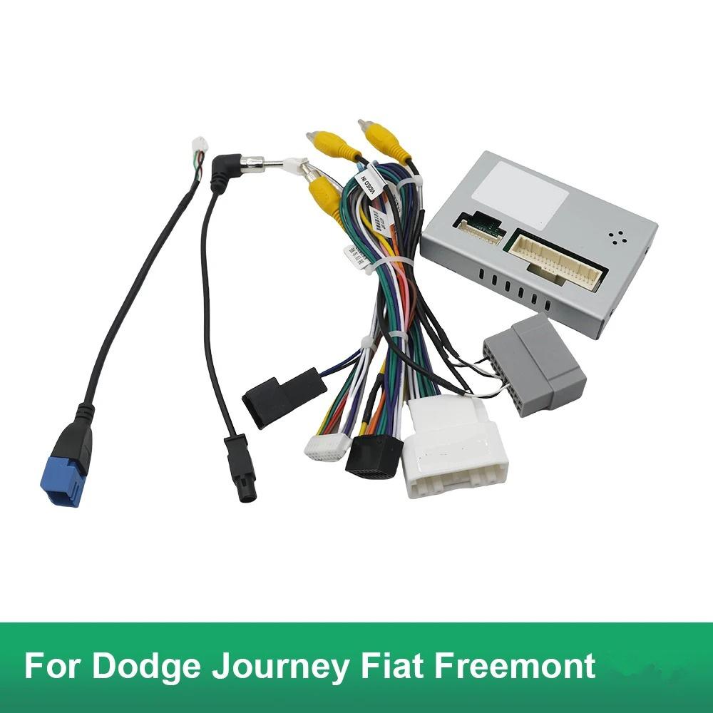 16-контактний адаптер джгута проводів для автомобільної стереосистеми для Dodge Journey Fiat Freemont Android Po