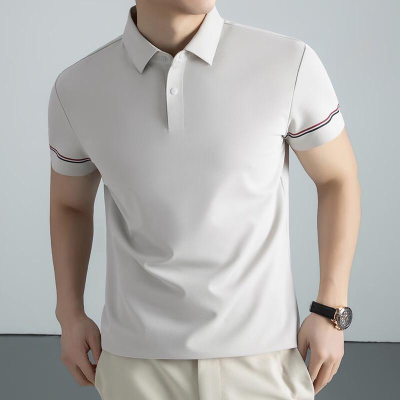 Firstview Men's Summer Cool-Touch Sun Protection Short Sleeve Polo Shirt FV26C1038