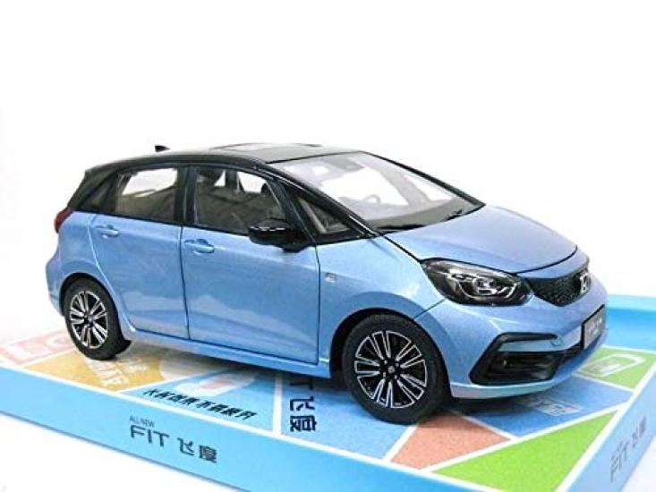 HONDA custom Honda Fit 2020 1/18 (Modrý)