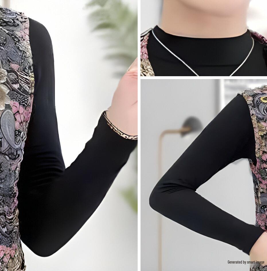 Women's Warm Super Soft Cotton Sleeveless Vest for Middle-Aged & Elderly - Perfect for Autumn & Winter