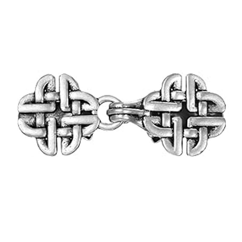 

Прочный сплав, клипса для шарфа в ретро-стиле со сложным ажурным узором, портативная для дополнения ваших нарядов, элегантная C