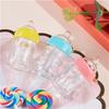 6ml Baby Bottle Shape Lip Gloss Tube, Empty Refillable Lip Glaze Container, Cosmetic Split Packaging