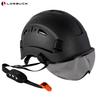 LOEBUCK Carbon Fiber Pattern Safety Helmet Hard Hat, Construction Approved Hard Hat, ANSI Z89.1 Регульований вентильований захисний шолом для чоловіків і жінок,