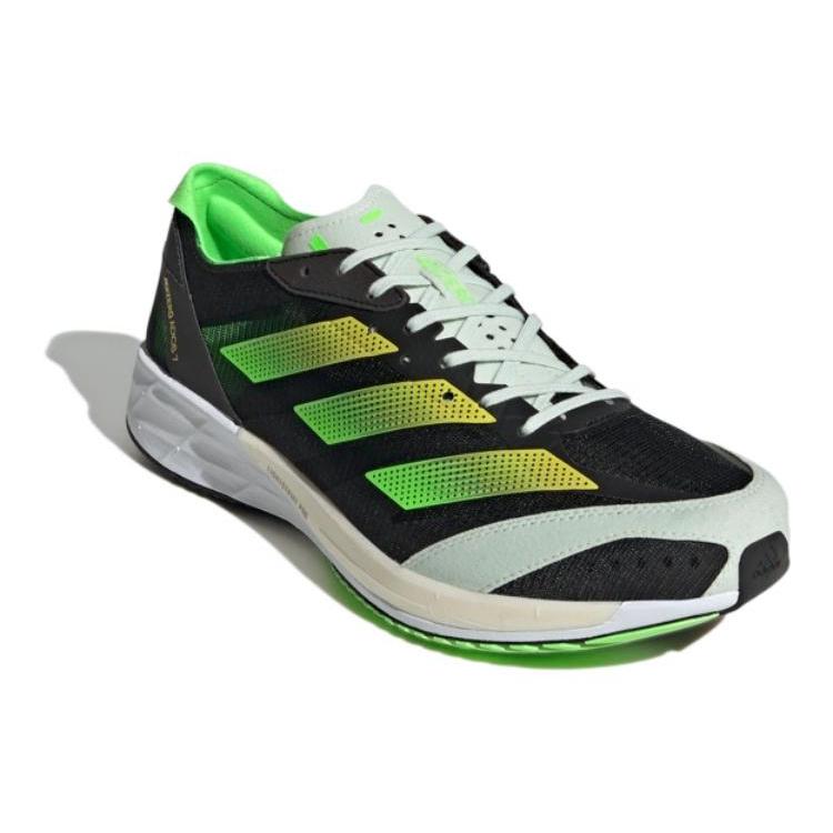 New Adidas Adizzero Adios 7 Beam Yellow Solar Green GY8409