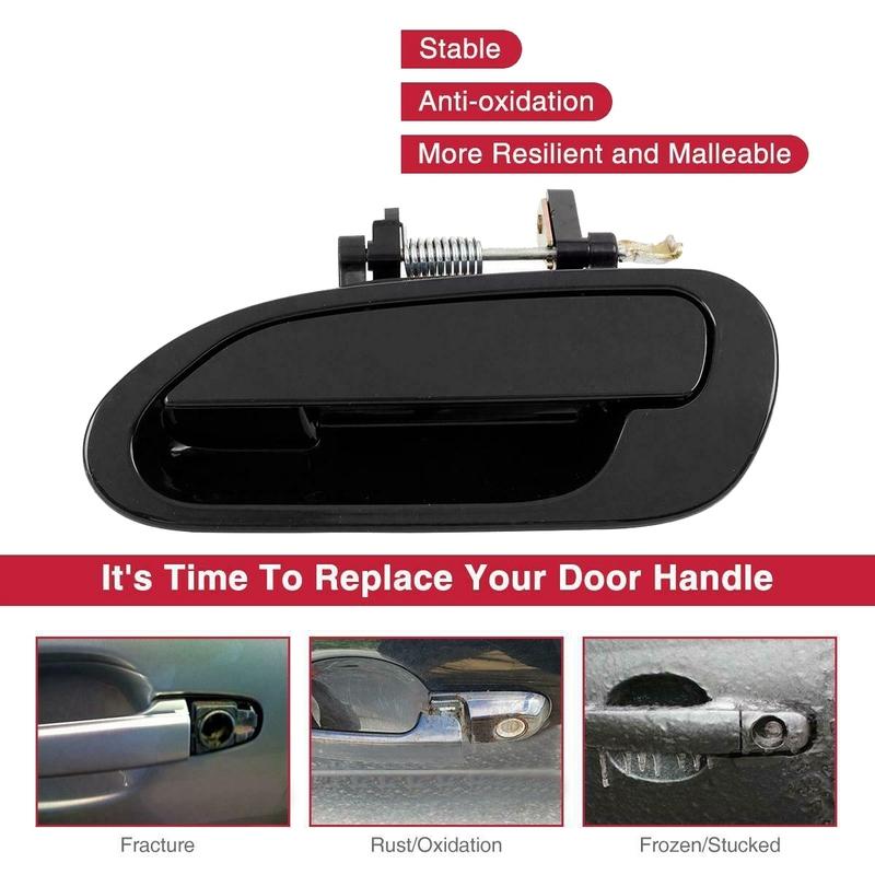 4Pcs Car Front Rear Left&Right Outer Door Handle For Honda Accord 98-02-M53K
