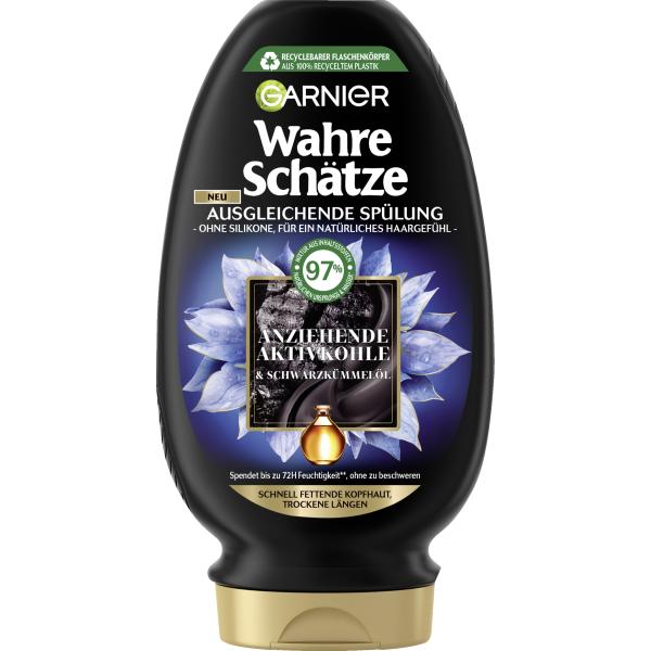 Garnier Balancing Conditioner Activated Carbon & Black Cumin Oil 200ml