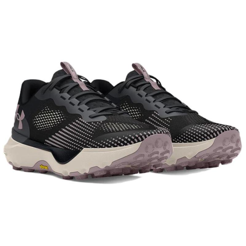 Under Armour Low Top Casual Running Shoes Unisex Black Sneakers 3027202-001