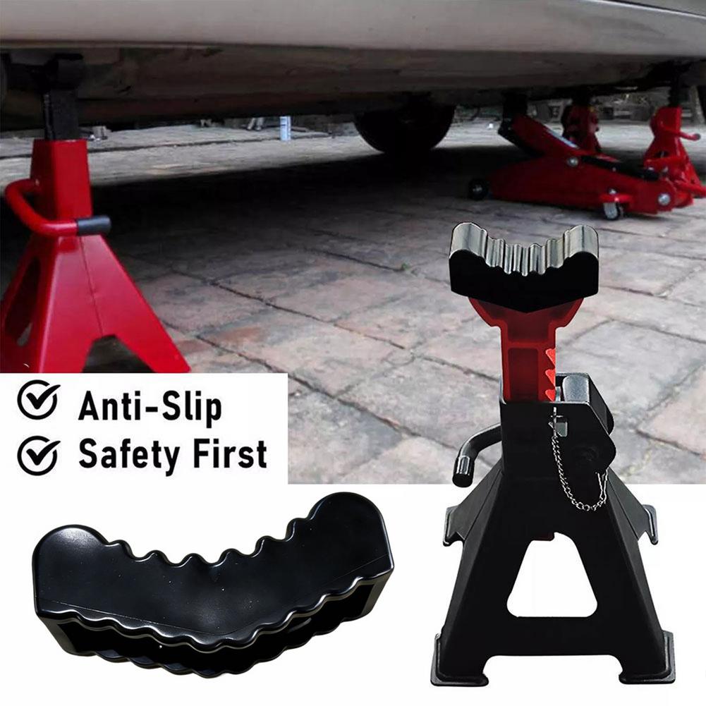 Car Slotted Lift Jack Stand Rubber Pad Floor Adapter Pads Lifting Frame Safety Tools Universal Grip Pinch Repair Tools
