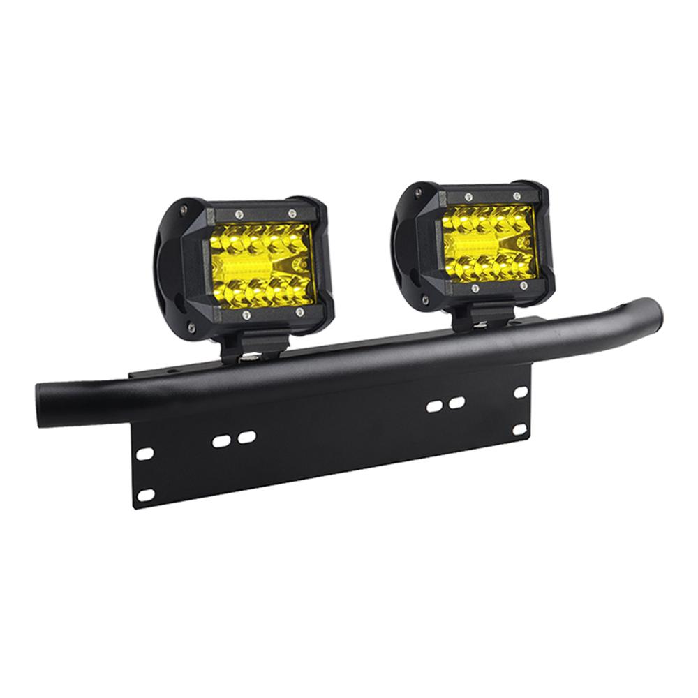 Offroad Front Rear Bumper License Plate