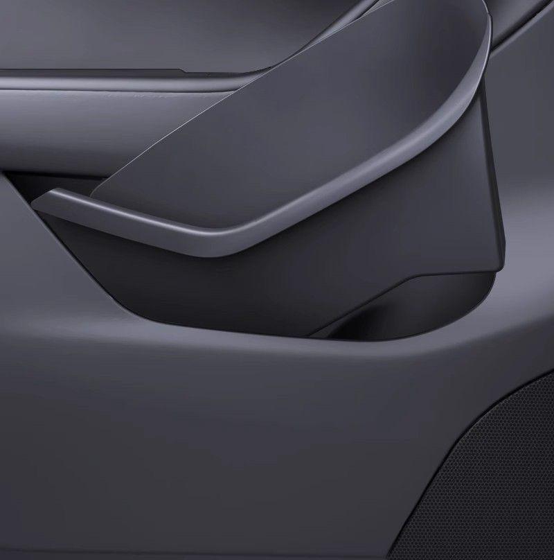 Tesla Model 3/Y Facelift Door Storage Slot Mat for 2025