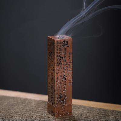 1Pc Vertical Separate Incense Holder Alloy Buddhist Sutra Incense Stick Burner Home Office Lucky Decoration Zen Ornament Burners