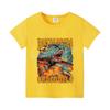 Italian Brainrot Color T-shirt Summer Short Sleeved Boys' Cute Clothes Children's Anime Top Cartoon Digital T-shirt Gift