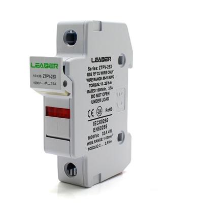Fuse Holder 1000VDC 1P 10x38mm PVLED Fuse Holder for Solar  Protection