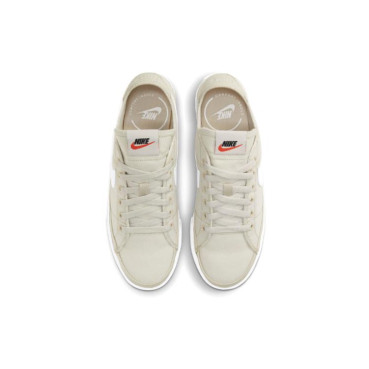 New Nike Court Legacy Canvas Light Bone Women's CZ0294-002