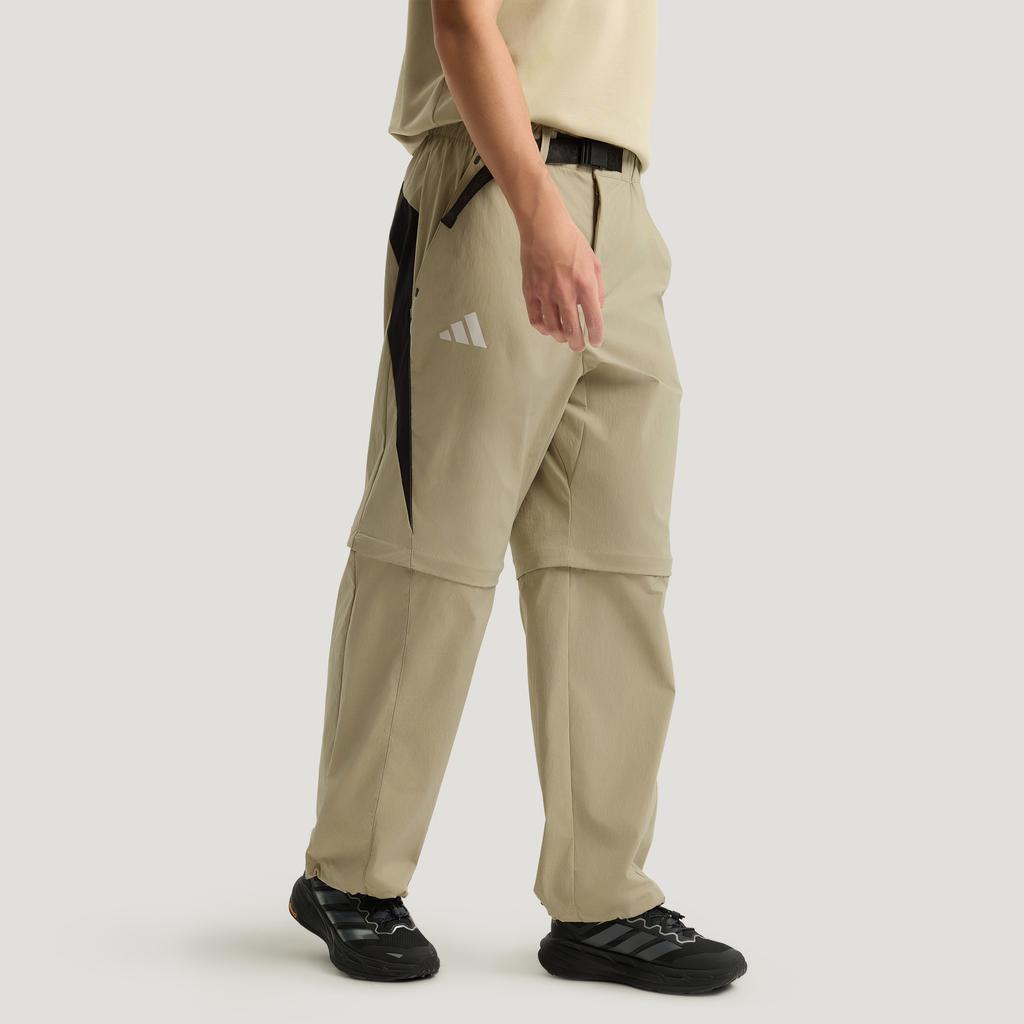 Adidas Terrex Xploric Water Repellent Outdoor Hiking Detachable Zipper Loose Fit Sports Pants Men bottoms KD4397