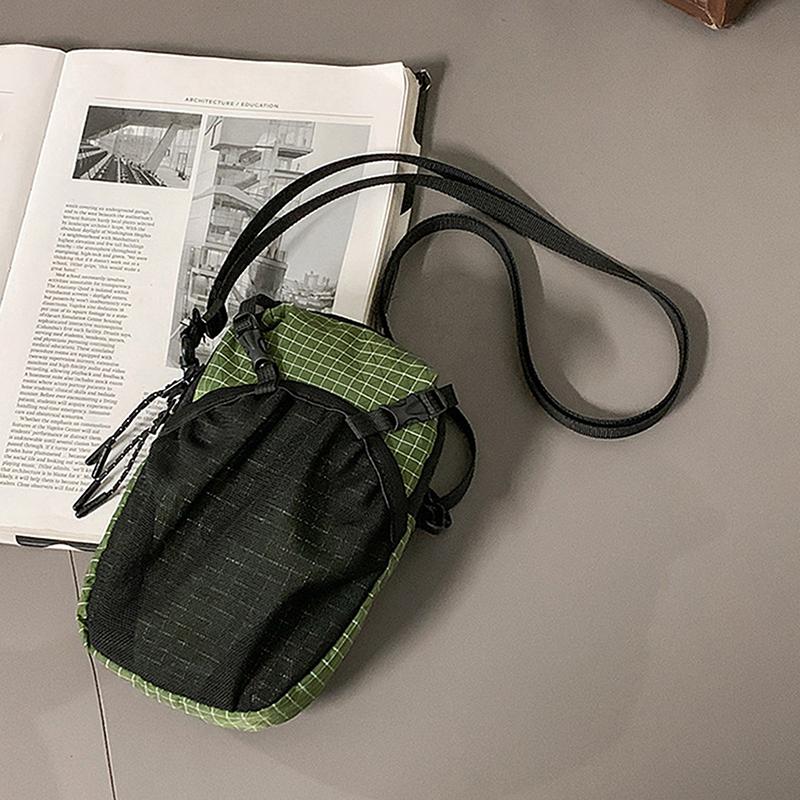 1Pc Water Bottle Holder Bag Phone Pocket And Quick-Adjust Strap Waterproof 420D Nylon For Cycling Hiking Camping Essentials