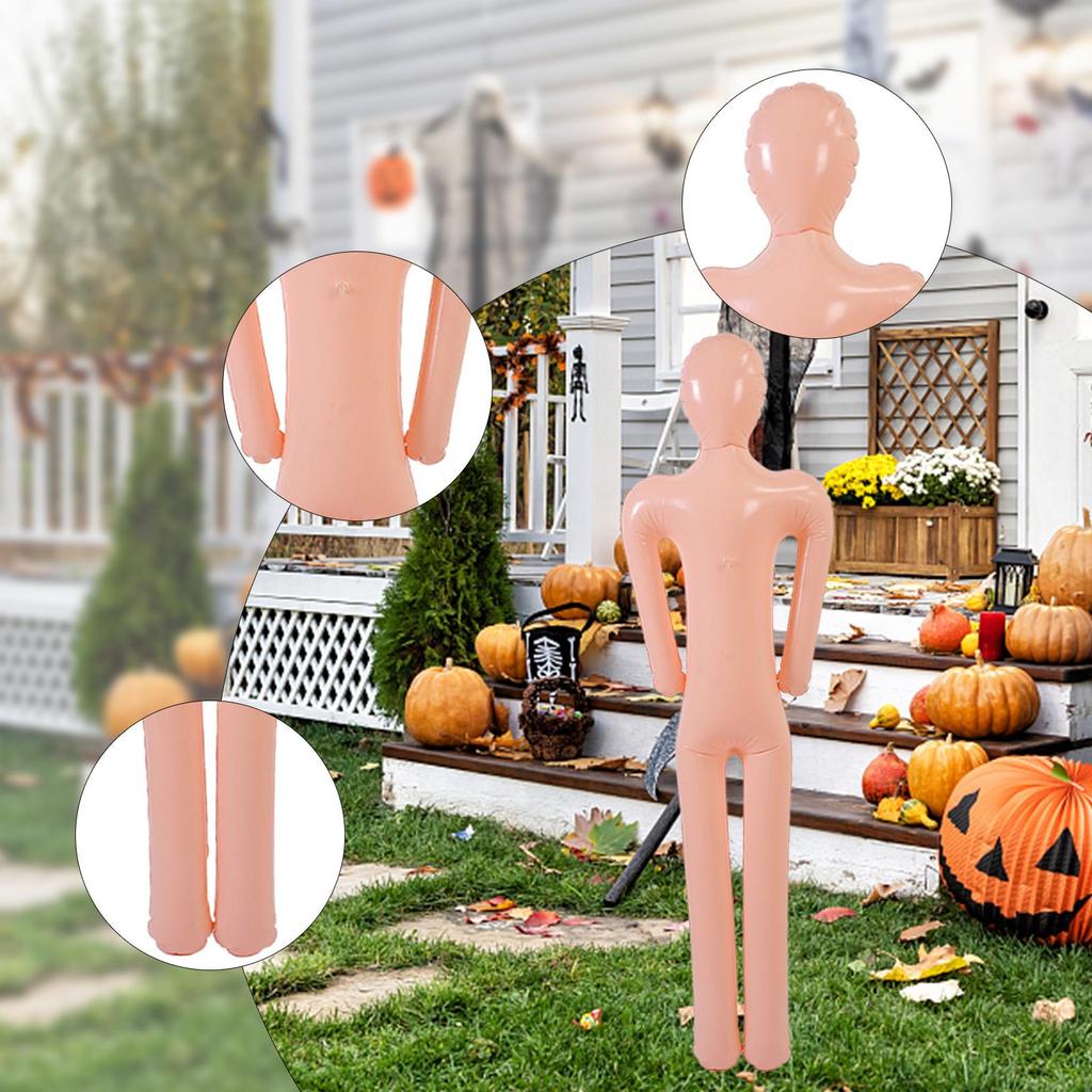 Inflatable Mannequin Body 61in Display Human Woman Full Size Cosplay DIY Halloween
