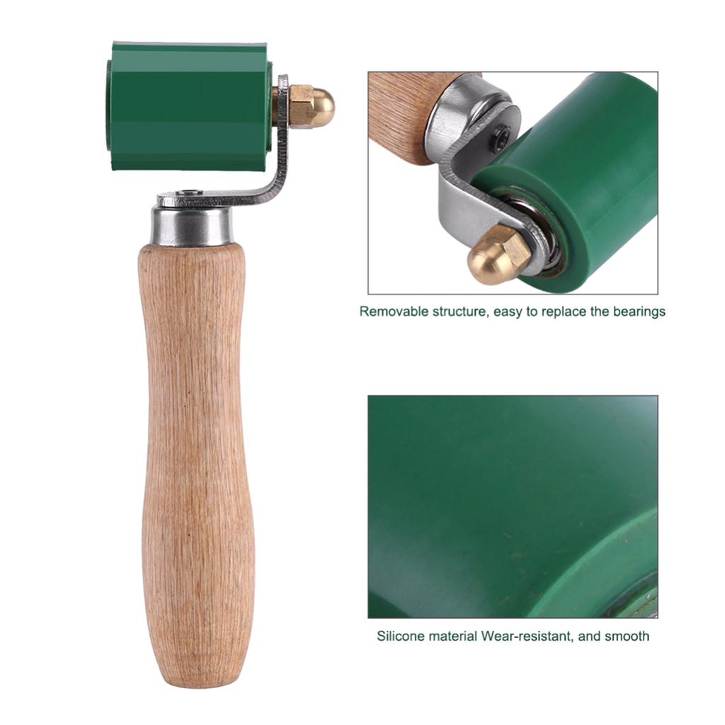 Versatile Pressure Roller Comfortable Handle Roller Durable Manual Tool Durable for Roofing Membrane & Tarpaulin Welding