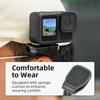 Hat Clip Mount for Insta360 GO 3S/3 Action Camera ABS+PC Cap Clamp Holder