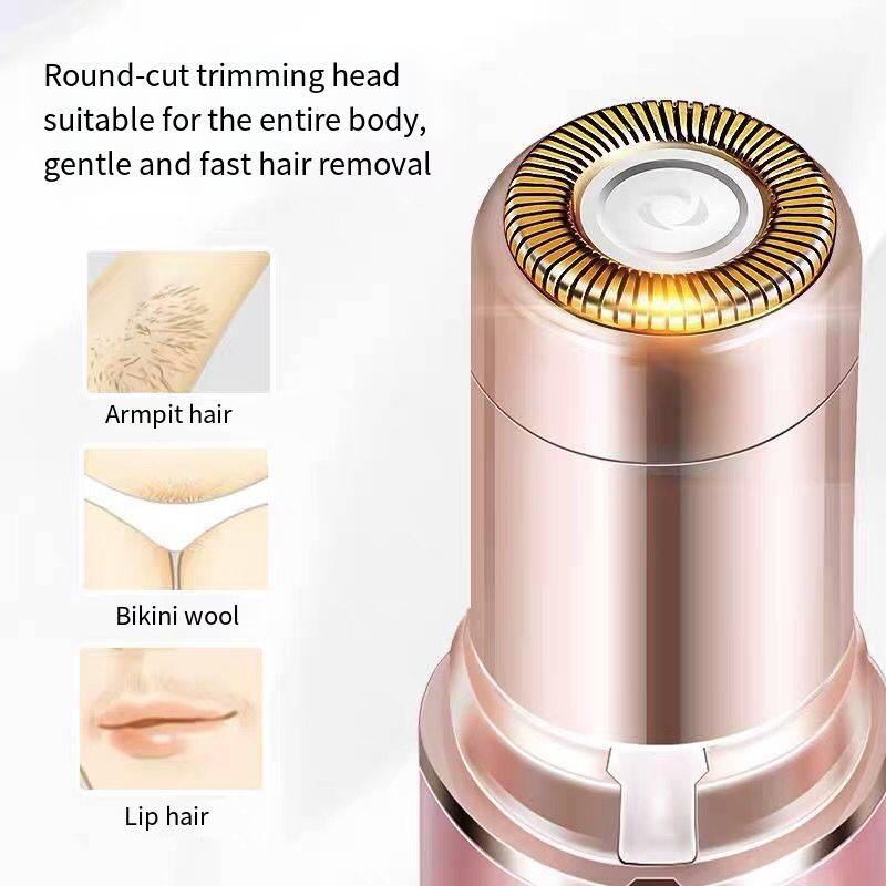 Lipstick-Shaped Electric Hair Remover Eyebrow Shaper Women's Hair Removal Device Mini Facial Hair Removal Instrument Face Hair