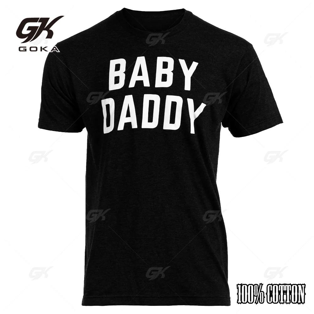 Baby Daddy Funny Fathers Day Dad Gift Humor Unisex TShirt New Fashion Hip Hop 100 Cotton Streetwear Y2k Tops Tees