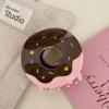 1pc  New Acetic Acid Hair Grab Creative Donut Hair Clip Cute Round Grab Clip Back of Head Disc Hair Shark Clip Hair Accessory
