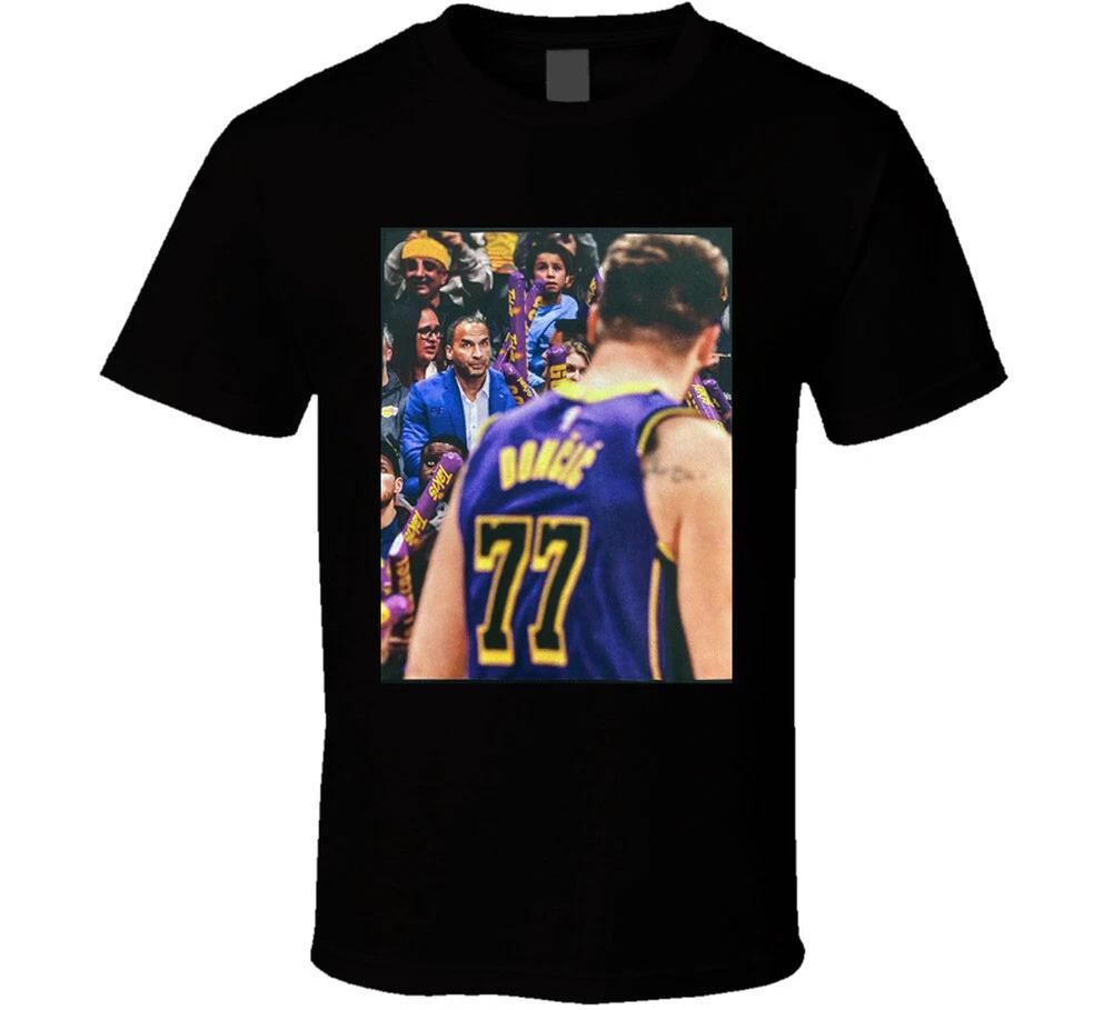 

Luka Doncic Staring Down Nico Harrison T Shirt S