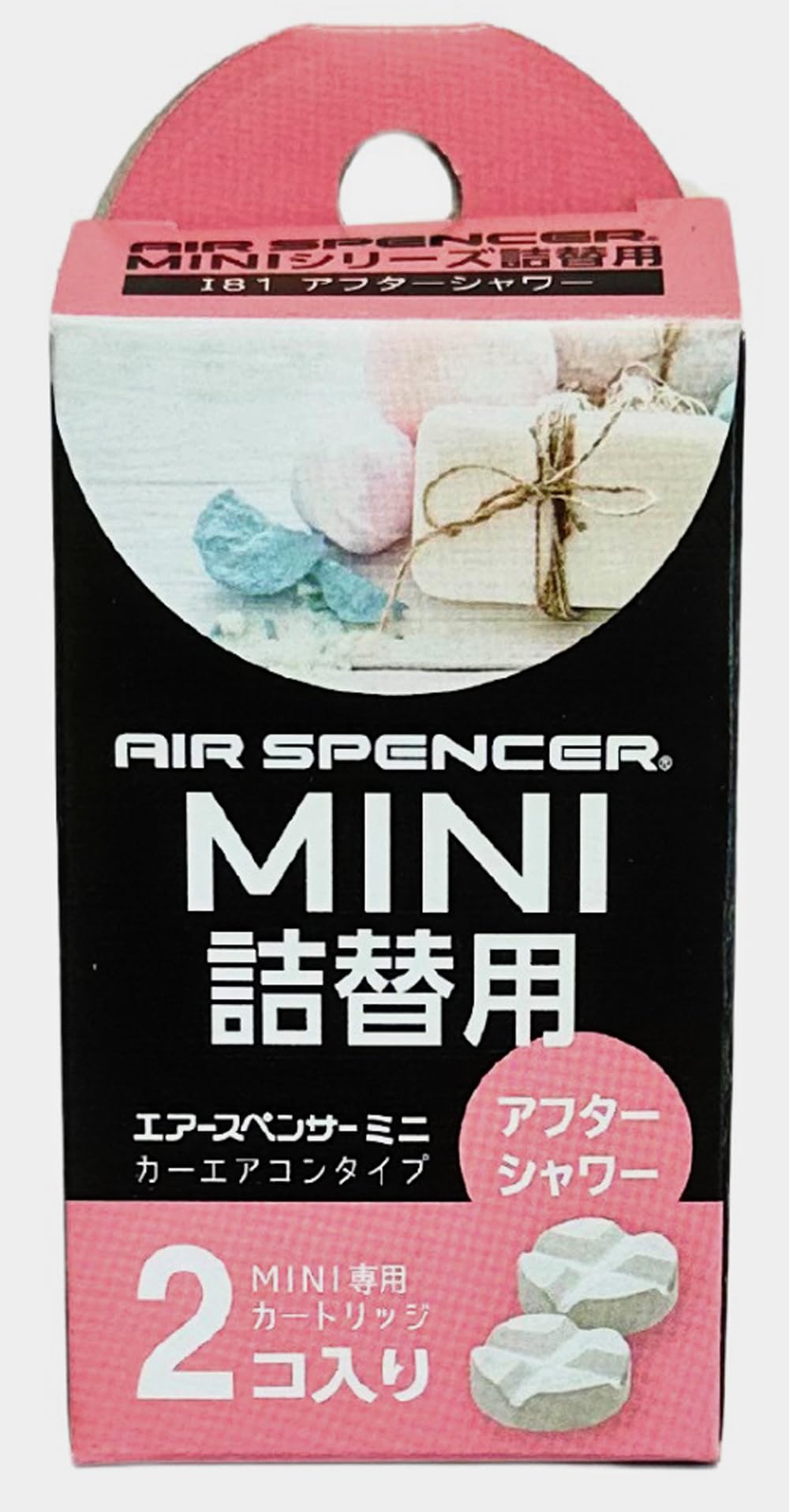

Spencer Mini Series Replacement Part 058801 Eikousha/Air After-Shower Refill, Number розовый