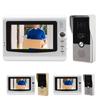 Sistem Interfon Video cu Fir 7 Inch Sonerie Video Sistem Telefon de Ușă Kituri Cameră HD pentru Vilă Casă