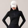 Women's Autumn/Winter 2025 Casual Tennis & Badminton Set with Long Sleeve Top, Yoga Skirt, and Pants.