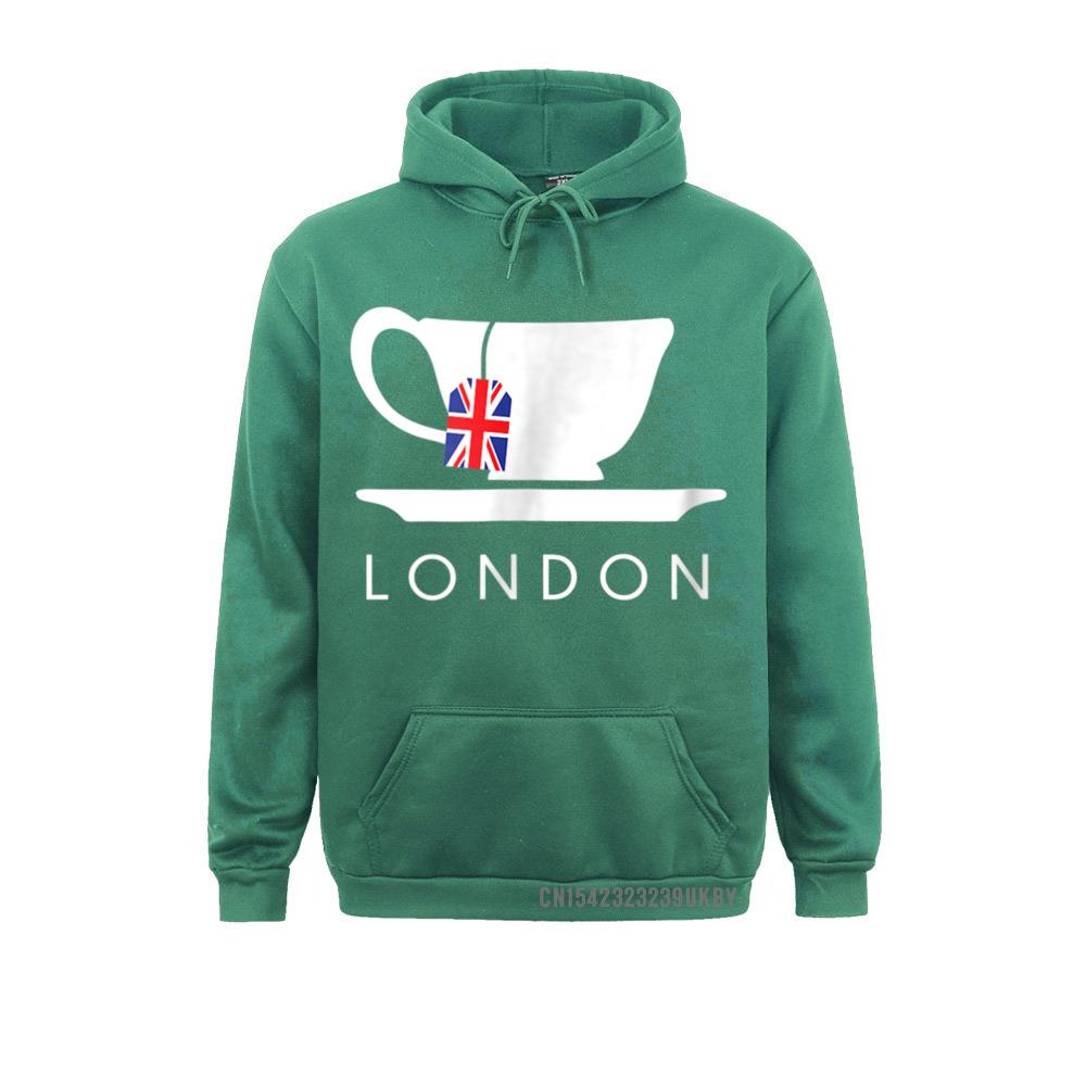 London UK Tea Harajuku Cool British Teacup Gift Sweatshirts April FOOL DAY Normal Hoodies Long Sleeve New Design Clothes Unisex's
