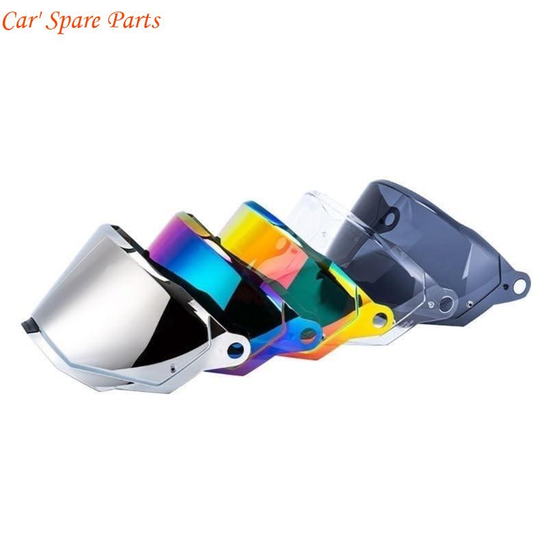 Y4UA All Season Helmet Lens Visor Sunshield Motorbike Sunscreen for FF805 Face