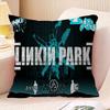 Rock Band L-Linkin Cool P-Park 45*45Cm Κάλυμμα Μαξιλαριού Κάλυμμα Μαξιλαριού Διακοσμητικό Μαξιλαροθήκη Οικιακή Μαξιλαροθήκη Για Μαξιλάρι Καναπέ
