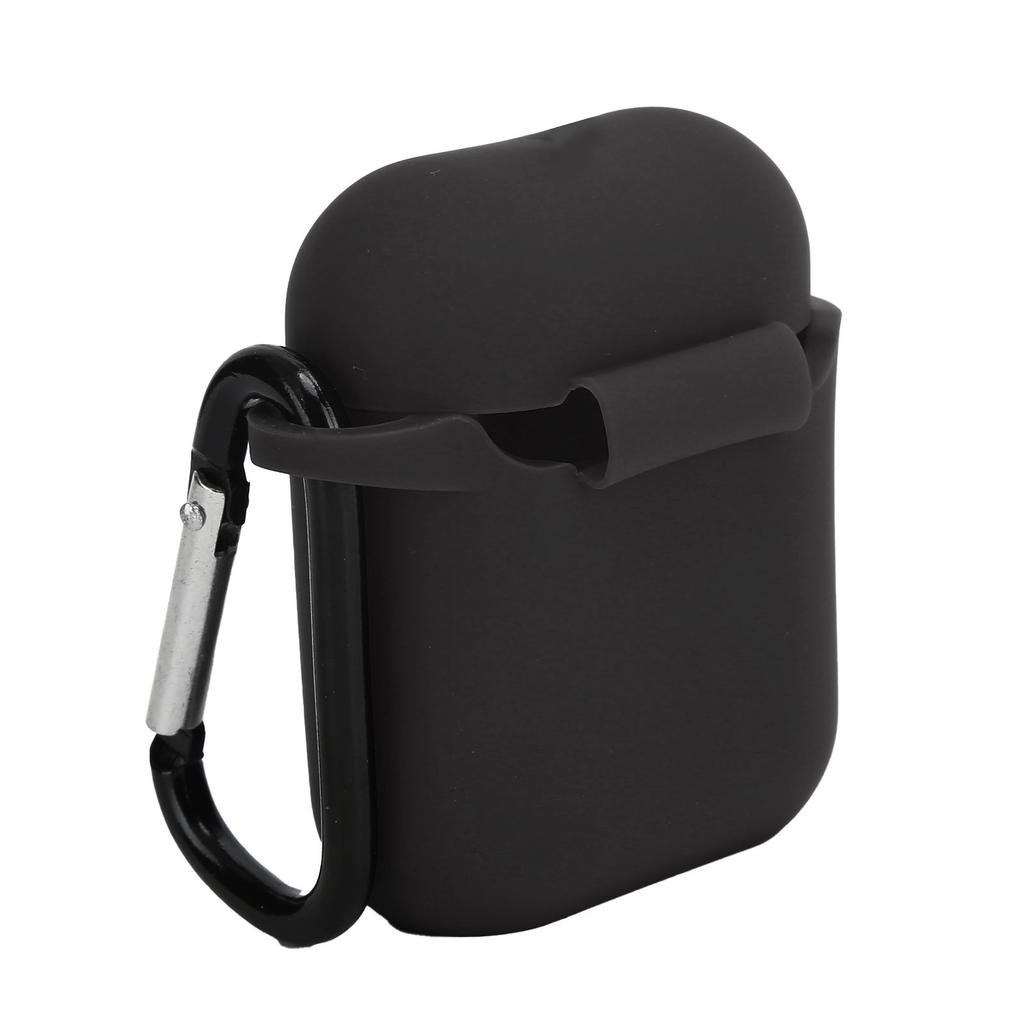 Headphone Protective Cover Case AntiLost Silicone Protector with Carabiner for IOS Earbuds 1 2