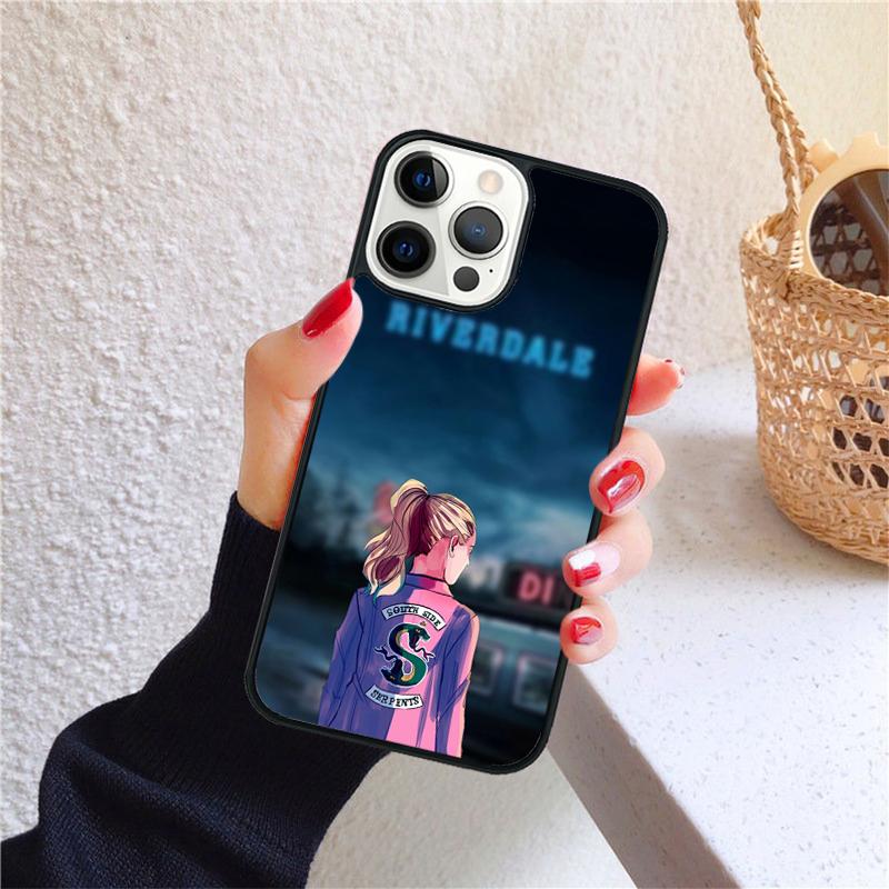 Riverdale South Side Serpents Phone Case for iPhone 17 Air 16 PRO MAX 15 14 PLUS 11 12 13 Back Cover Fundas