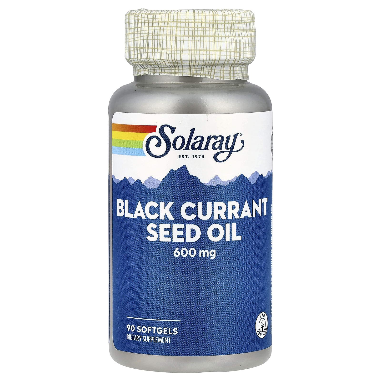 

Blackcurrant Seed Oil, 600Mg, 90 Softgels