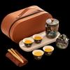 Woding Wanli Jiangshan Portable Ceramic Tea Set
