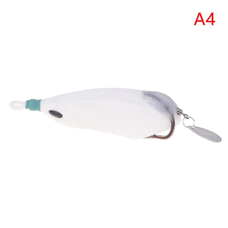 1 Pc Artificial Baits Fishing Bait Topwater Ray Frog Wear-resistant Frog Soft Baits Lure Durable