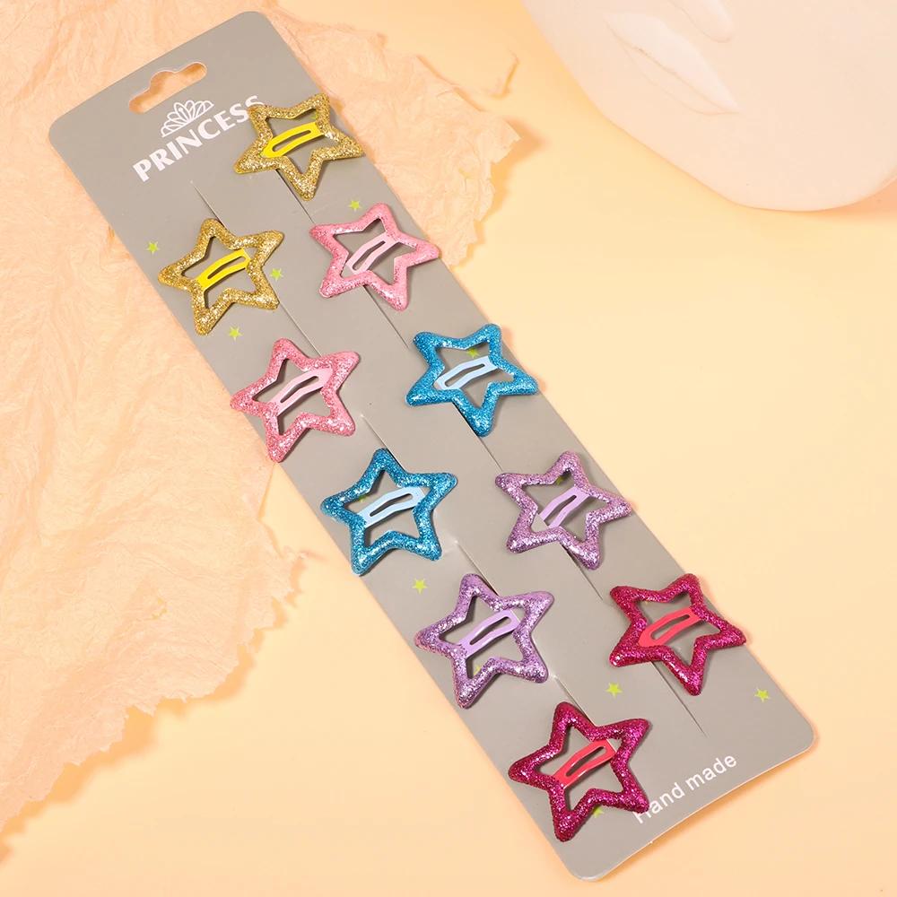 10/30Pcs/Set New Women Girls Cute Colorful Waterdrop Shape Hairpin Sweet Hair Clips Barrettes Slid Clip Fashion Hair Accessories