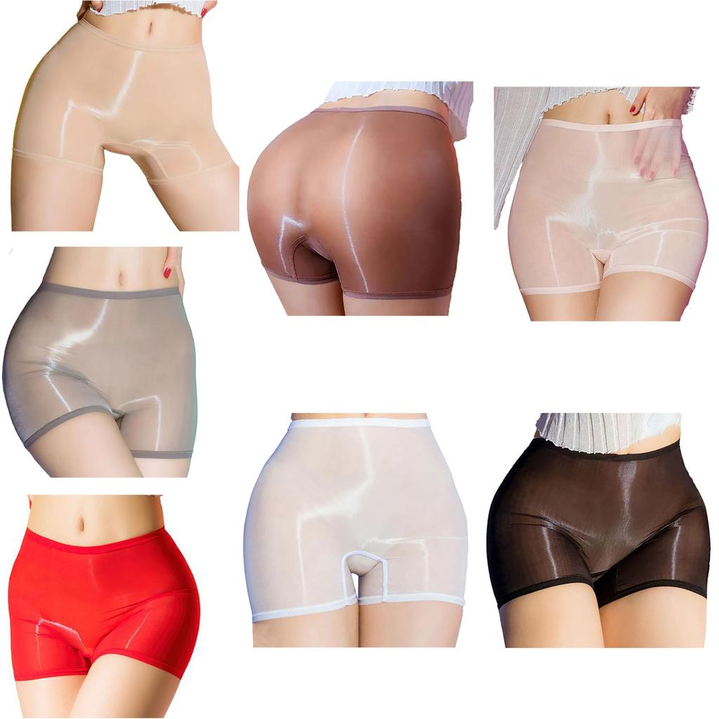Women's Sexy Underwear Boxer Shorts Transparent Leggings Tights Panties Briefs Sport Fitness Underwear Lingerie