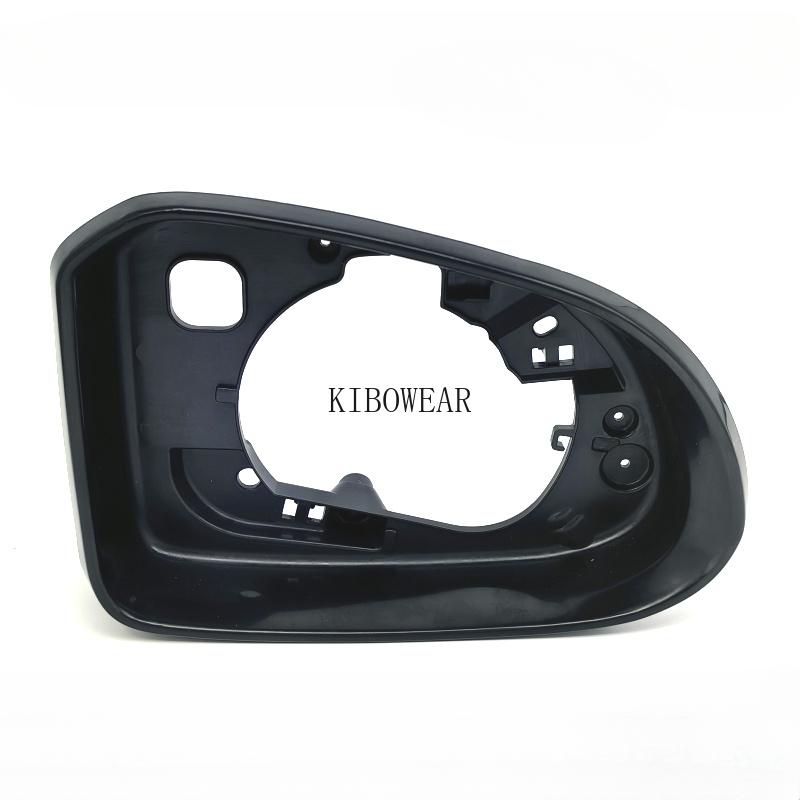 Glossy Black Side Mirror Frame for Hyundai SantaFe IV TM IX45 Holder Santa Fe replace glass surround