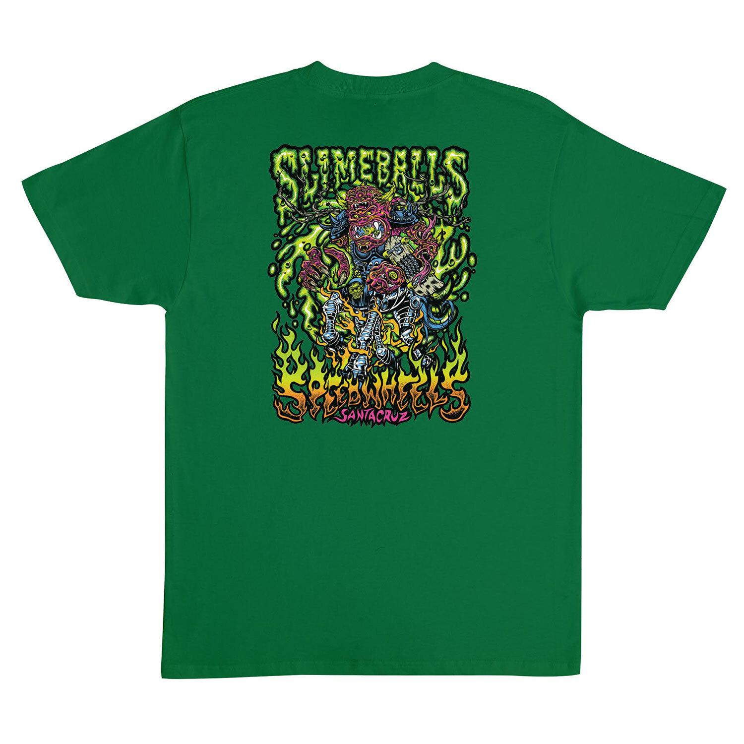 New Slime Balls Wheels Shirt Dirty Donny OG Slime Irish Green XXL