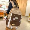 Schoolbag Female Campus Style Japanese Girls Junior High School High School Students Large Capacity Backpack Korean Version College Student 