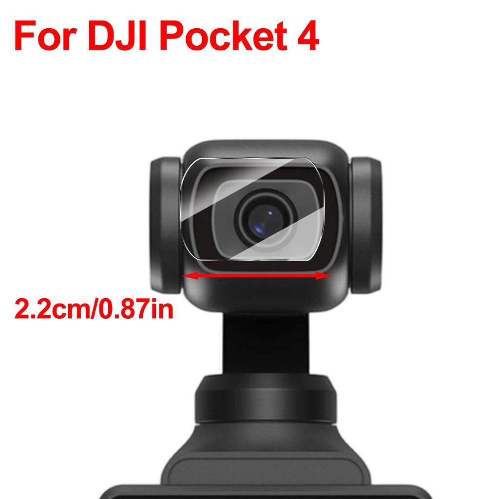 Hardness Anti-Scratch Lens Camera Film for DJI Pocket 4 Camera Films for DJI OSMO Pocket 4 Tempered Glass Film Screen Protector