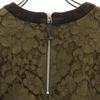 UNITED TOKYO made in Japan Lace Pattern Short sleeve blouse 1 olive Women Used