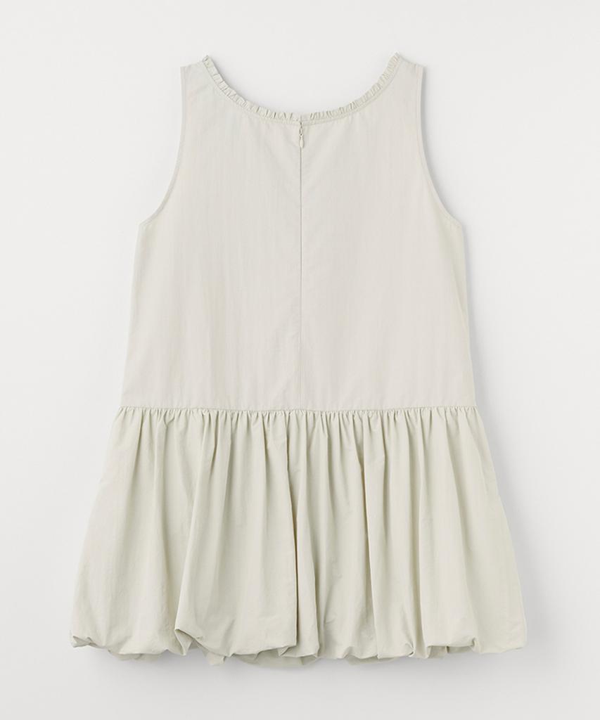 Selliteiljeu Balloon Mini Dress_Light Gray