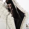 Diansheng new pearl  women's dinner , European beautiful women's evening gift  messenger  newbag