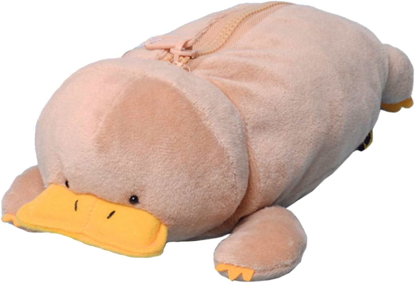 

Sugarello Platypus Pencil Pencil Pen Plush Cosmetic Makeup Small Item Pencil Plush Plush Pencil Fluffy Animal Case, Case, Pouch, Pouch, Pouch, Case,